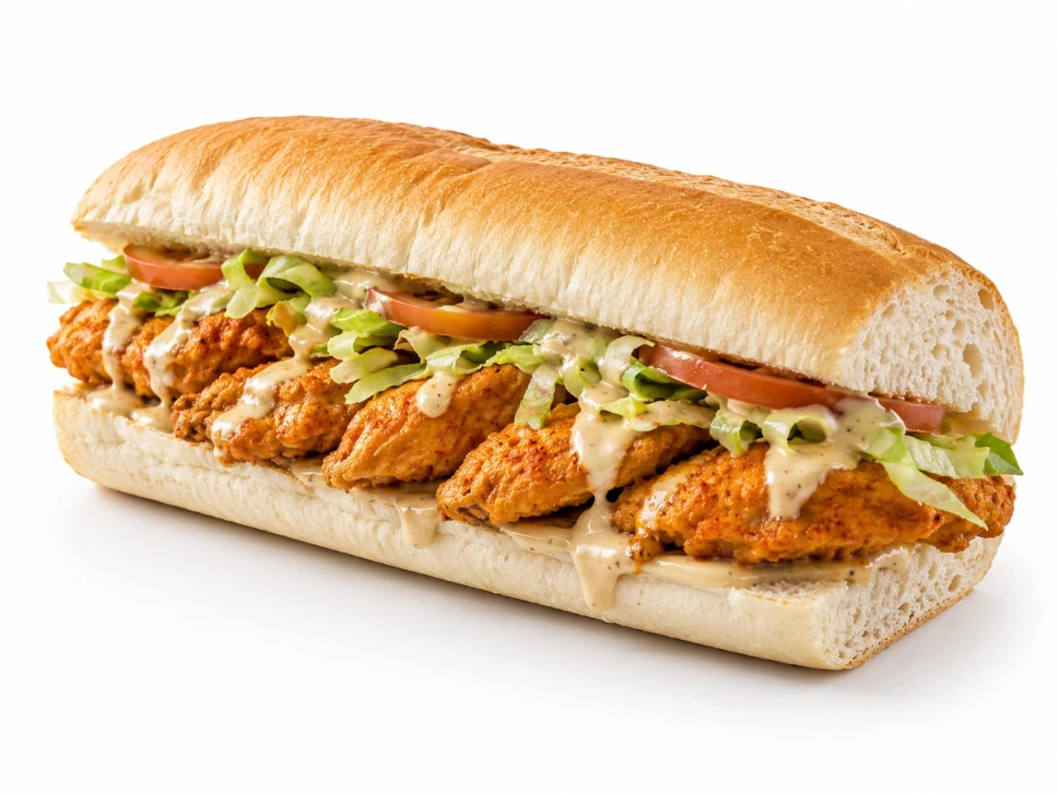 [SS0032] Chicken Spicy Ranch White Baguette